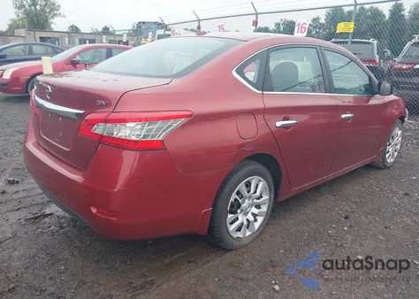 2015 Nissan Sentra Sv из США, поврежденный, VIN 3N1AB7AP4FY368279